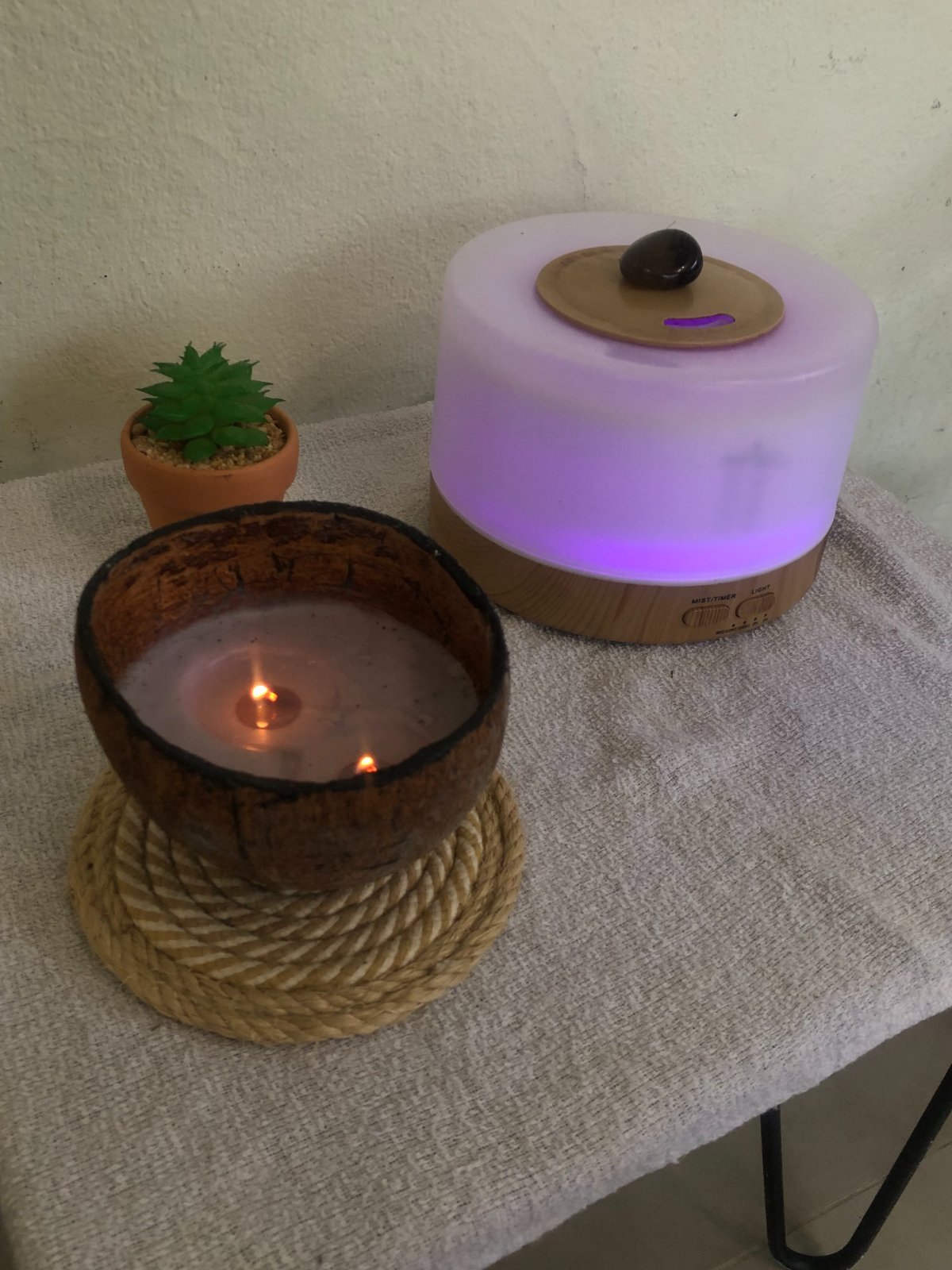 Detalhes e aromas do ambiente